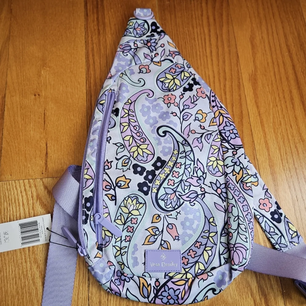 Vera Bradley Lighten Up Essential Sling Backpack NWT